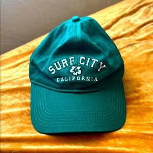 Surf City California Green Hat